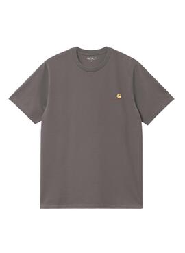 T-Shirt Carhartt Script grau für Herren