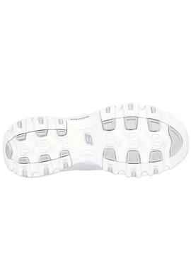 Skechers D Lites Sneaker in Weiß für Damen