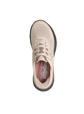 Skechers Glide Step rosa Turnschuhe für Damen.