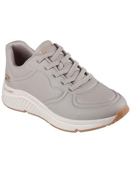 Skechers Arch Bobs graue Damenschuhe.