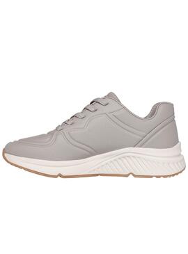 Skechers Arch Bobs graue Damenschuhe.