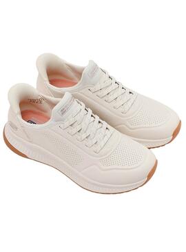Turnschuhe Skechers Bobs Squad 4 weiß für Damen