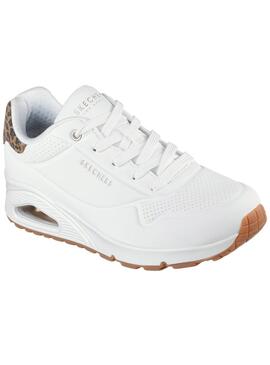 Skechers Uno Tierdruck-Sneaker für Damen