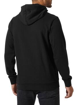 Sweatshirt Helly Hansen schwarzes Logo für Herren