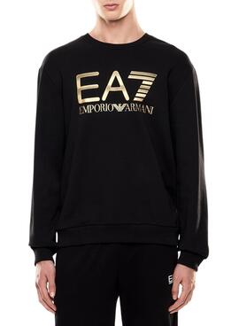 Sweatshirt Emporio Armani EA7 Schwarz für Herren.