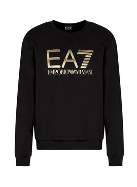 Sweatshirt Emporio Armani EA7 Schwarz für Herren.