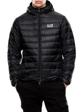 Emporio Armani EA7 Herren Steppjacke in Schwarz