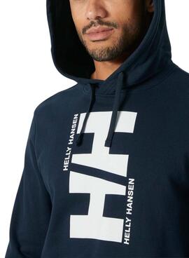 Sweatshirt Helly Hansen Core in Marineblau für Herren.