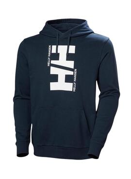 Sweatshirt Helly Hansen Core in Marineblau für Herren.