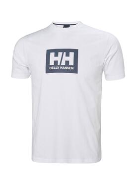 T-Shirt Helly Hansen Box weiß für Herren