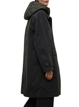Ecoalf Mantel Hyden Zwei Teile Grün für Damen