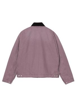 Damen Carhartt Detroit Jacke in Rosa.
