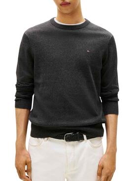Tommy Hilfiger Cashmere Pullover in Grau für Herren