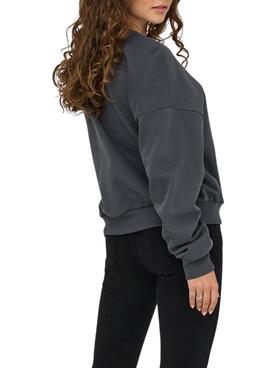 Sweatshirt Only Tammie in Grau für Frauen.