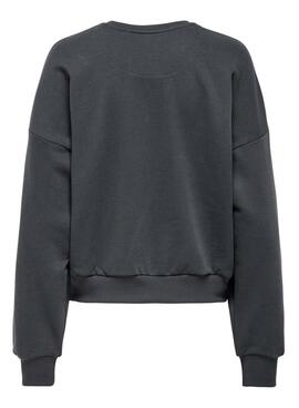 Sweatshirt Only Tammie in Grau für Frauen.