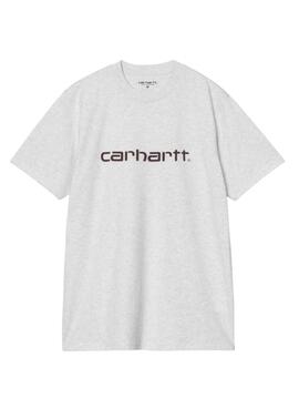 T-shirt Carhartt Script grau für Herren