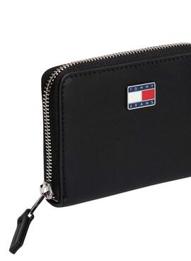Brieftasche Tommy Jeans Cool Schwarz für Damen