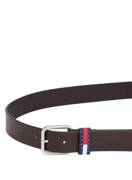 Tommy Jeans Ryan brauner Gürtel für Herren