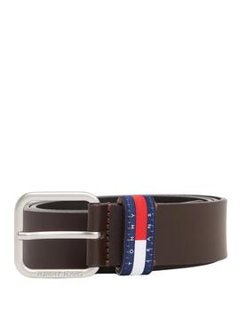 Tommy Jeans Ryan brauner Gürtel für Herren