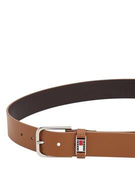 Tommy Jeans Scanton Gürtel in Braun für Herren.