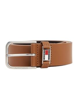 Tommy Jeans Scanton Gürtel in Braun für Herren.