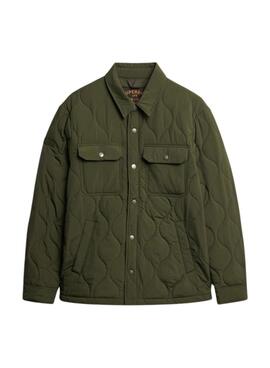 Superdry Surplus Hemdjacke in Grün für Herren