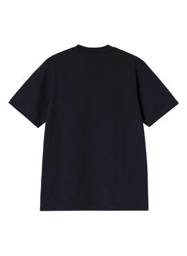 T-shirt Carhartt University blau für Herren.