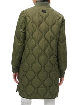 Parka Superdry Steppmantel in Grün für Damen