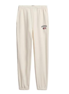 Jogger Superdry Athletic beige für Damen