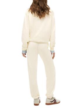 Jogger Superdry Athletic beige für Damen