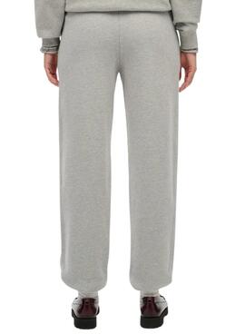 Jogger Superdry Athletic grau für Damen