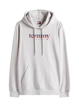 Tommy Jeans Hoodie DNA Gray für Herren.