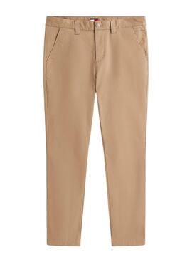 Hose Tommy Jeans Austin in Kamel für Herren
