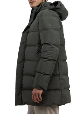 Gepolsterter Mantel El Ganso in Grün für Herren.