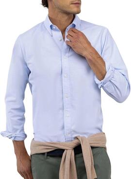 Hemd El Ganso Oxford in Blau für Männer