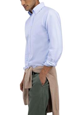 Hemd El Ganso Oxford in Blau für Männer