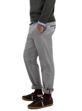 Chino Hose El Ganso grau slim fit für Herren