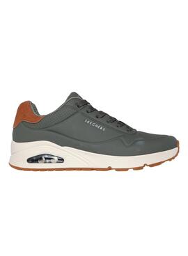 Skechers Sketchers Uno in Grün für Herren.