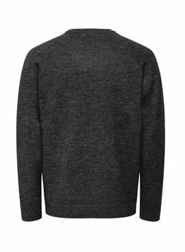 Pullover Only and Sons Thomas Regular Dunkelgrau für Herren.