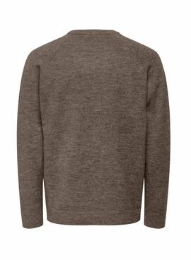 Pullover Only and Sons Thomas Regular Brown für Herren