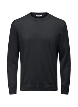 Pullover Only and Sons Hoger blau für Herren