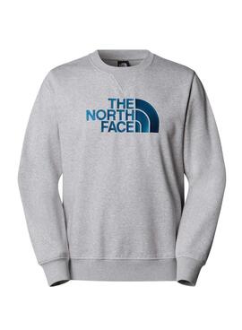 Sudadera The North Face Drew Peak Regular grau für Herren.