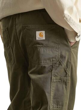 Hose Carhartt Flint grün Garment-Dyed für Herren