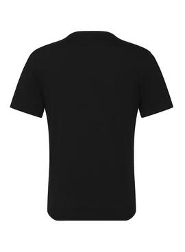 T-Shirt Calvin Klein Brustlogo schwarz für Herren