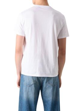 T-shirt Calvin Klein Redbox weiß für Herren