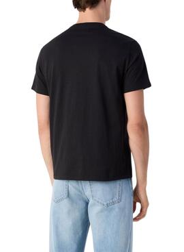 T-Shirt Calvin Klein Redbox Schwarz für Herren