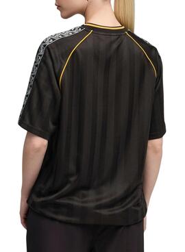 T-Shirt Puma King Football schwarz für Damen.