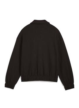 Sportjacke Puma T7 Relaxed Schwarz für Damen