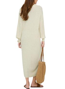 Kleid Only Tessa beige für Frauen