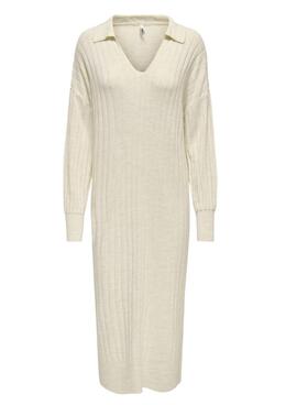 Kleid Only Tessa beige für Frauen